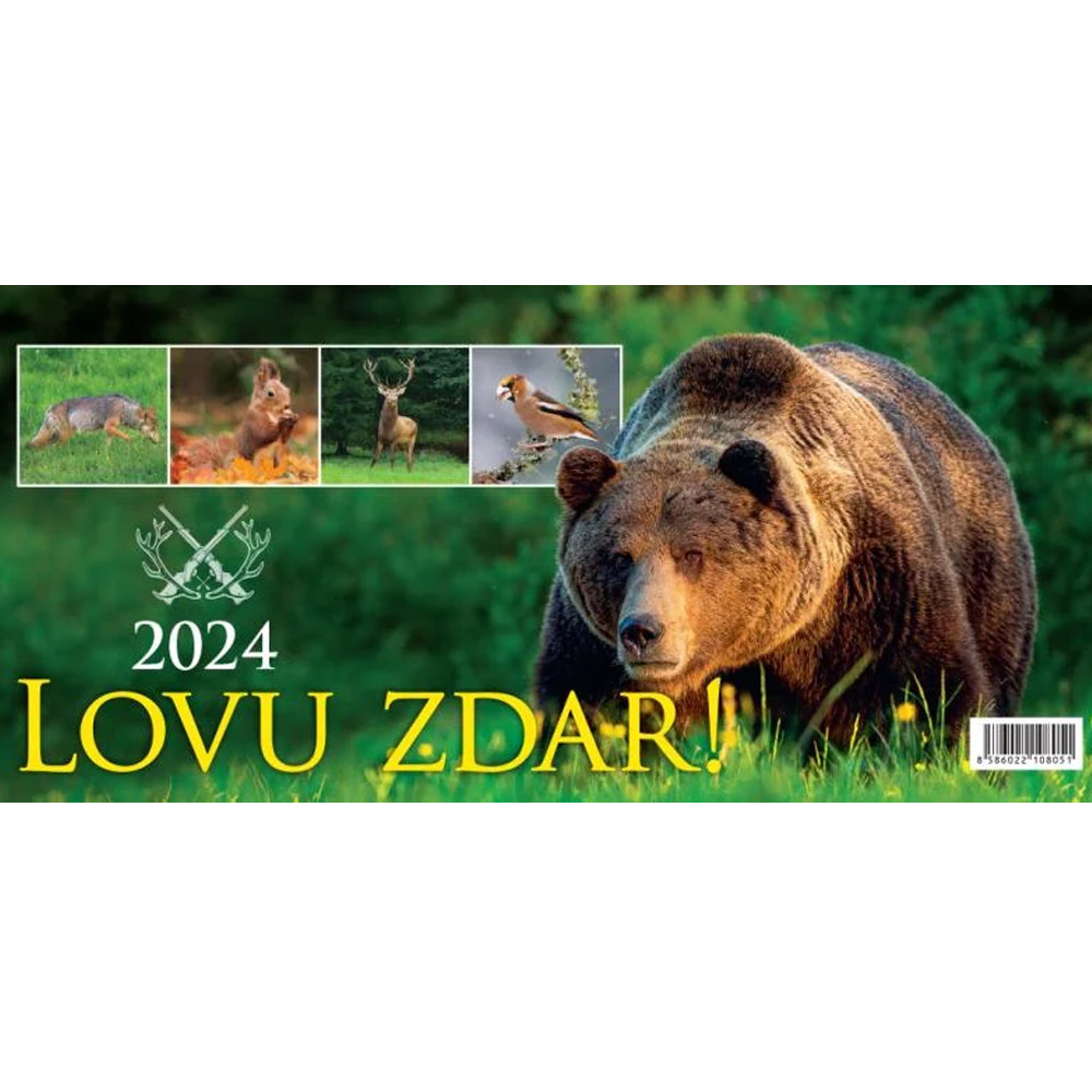 Stolní kalendář 2024 - Lovu zdar!