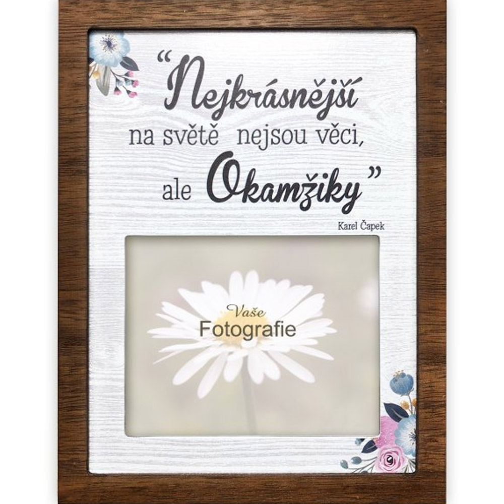 Fotorámeček obdelníkový  - Nejkrásnější na světě