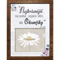 Fotorámeček obdelníkový  - Nejkrásnější na světě