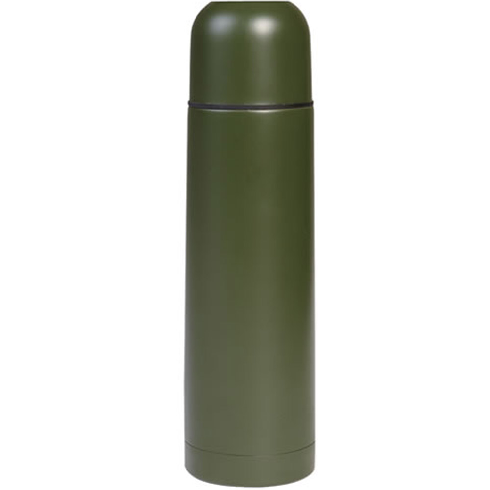 Termoska nerezová VAKUUM obsah 1 litr ZELENÁ