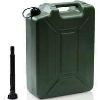 Kanystr plastový ARMY s nalévací trubicí 20 litrů zelený