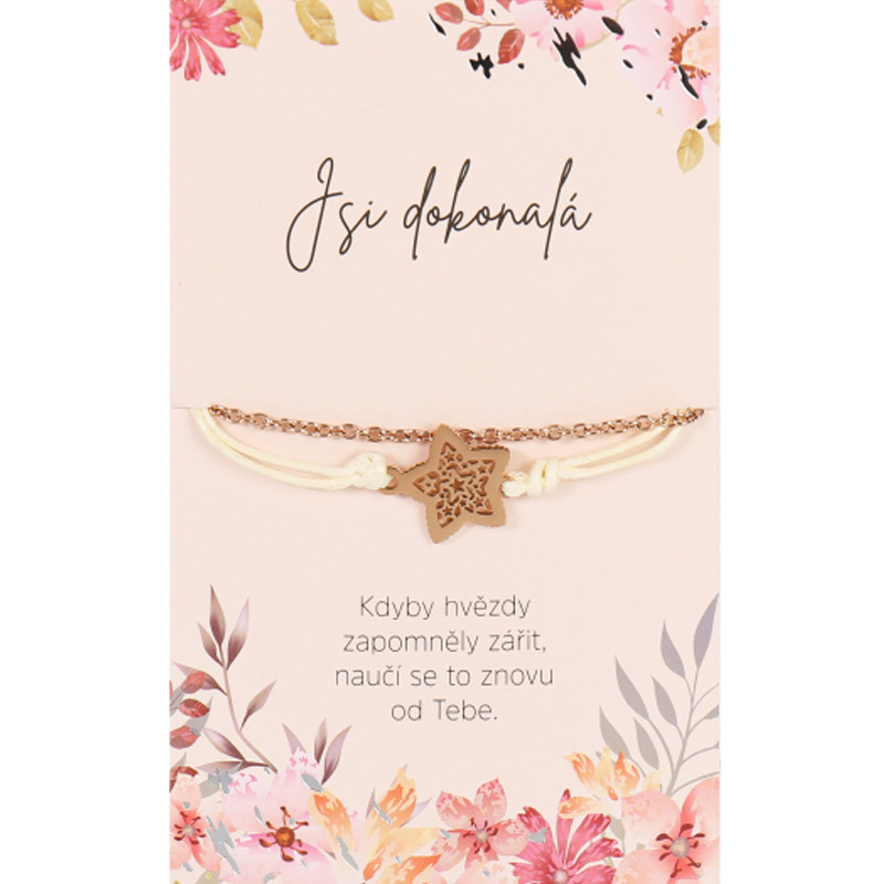 Náramek - Jsi dokonalá