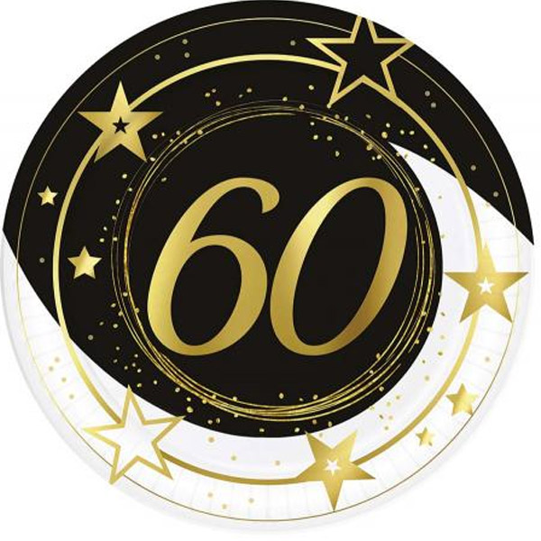 Talířky s číslem 60