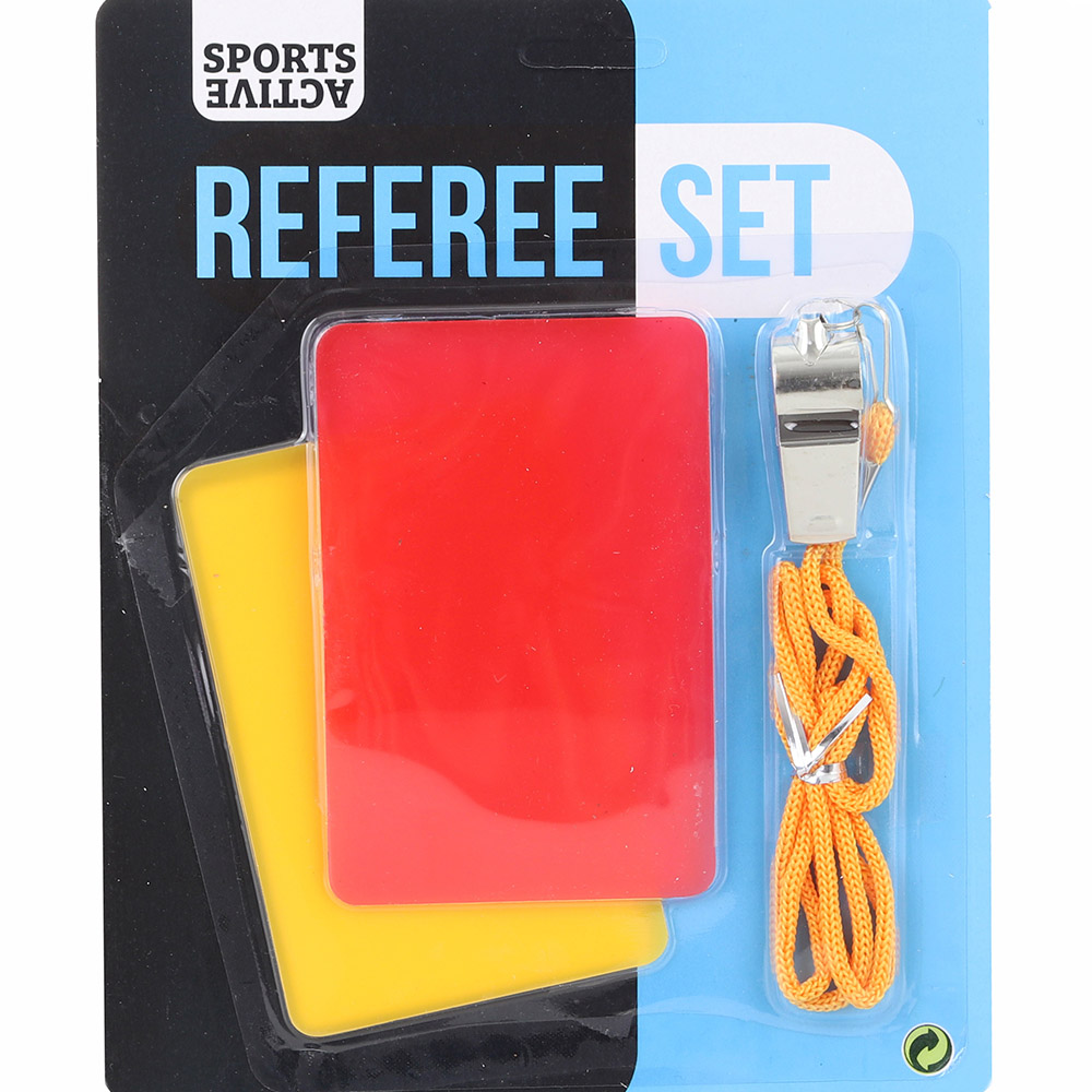 Set pro rozhodčí - karty a píšťalka