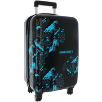 Cestovní kufr na kolečkách Minecraft Blue Ender Dragon