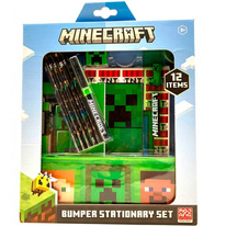 Set školních potřeb Minecraft Green