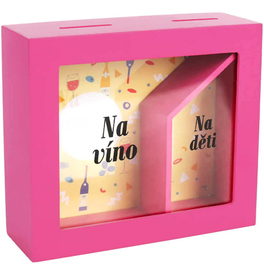 Duo pokladnička - Na děti/Na víno