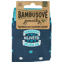 Bambusové ponožky - Kamarádka