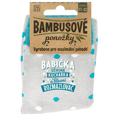 Bambusové ponožky - Babička