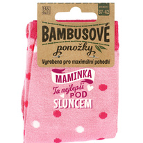 Bambusové ponožky - Maminka