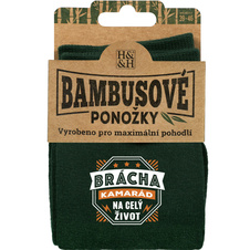 Bambusové ponožky - Brácha