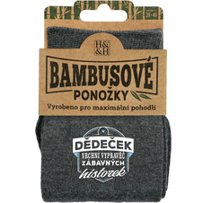 Bambusové ponožky - Dědeček