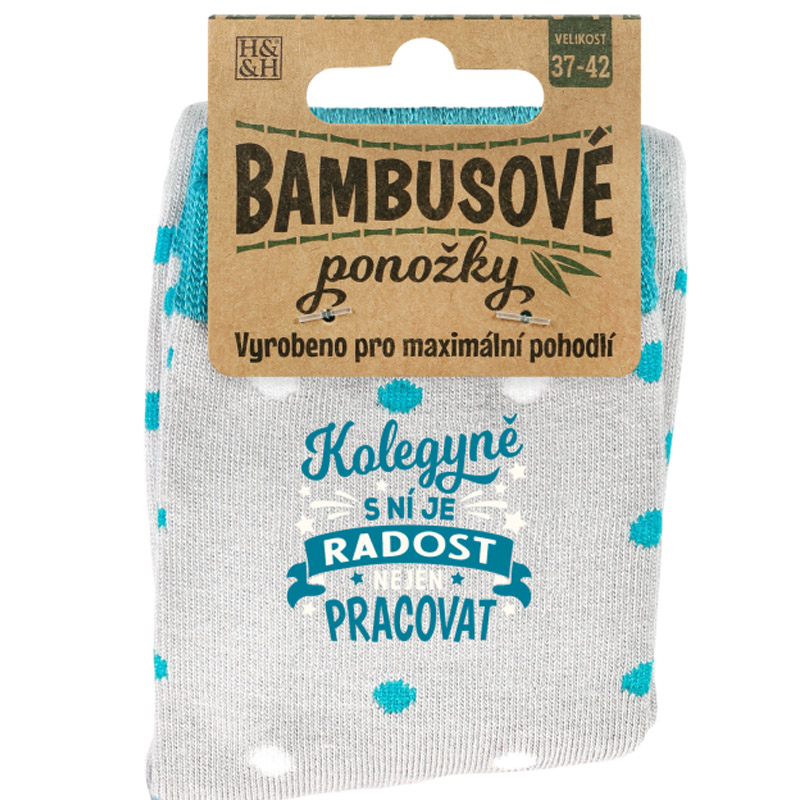 Bambusové ponožky - Kolegyně