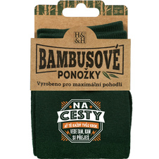 Bambusové ponožky - Na cesty - pánské