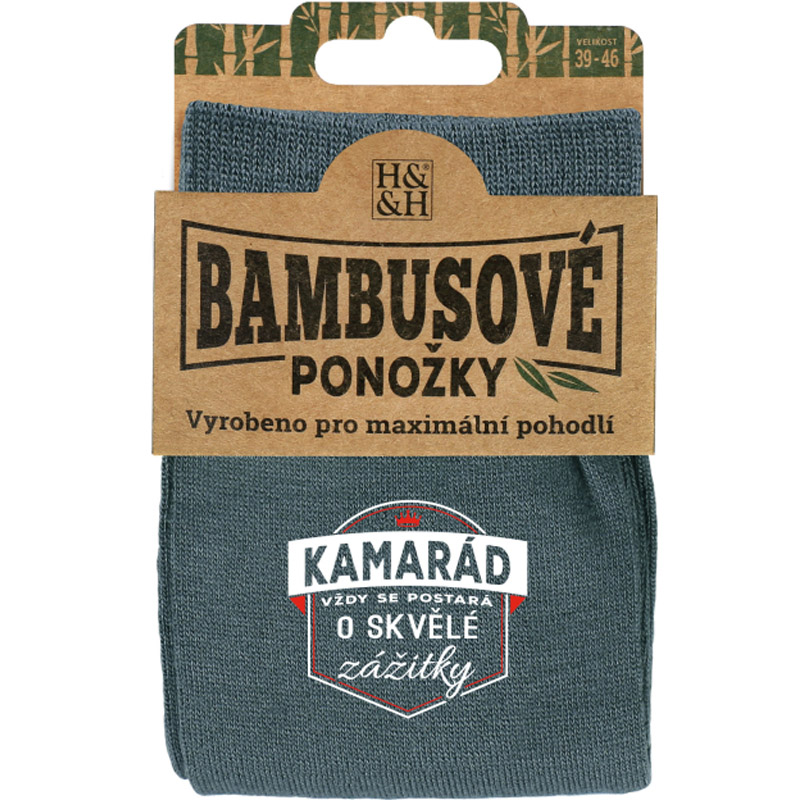 Bambusové ponožky - Kamarád