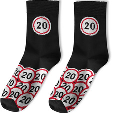 Ponožky se značkou 20 - vel. 39-42