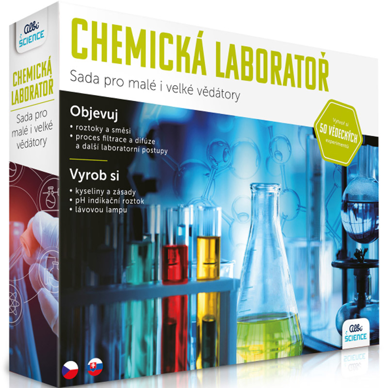 Chemická laboratoř - Sada pro malé i velké vědátory