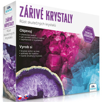 Zářivé krystaly - Růst skutečných krystalů