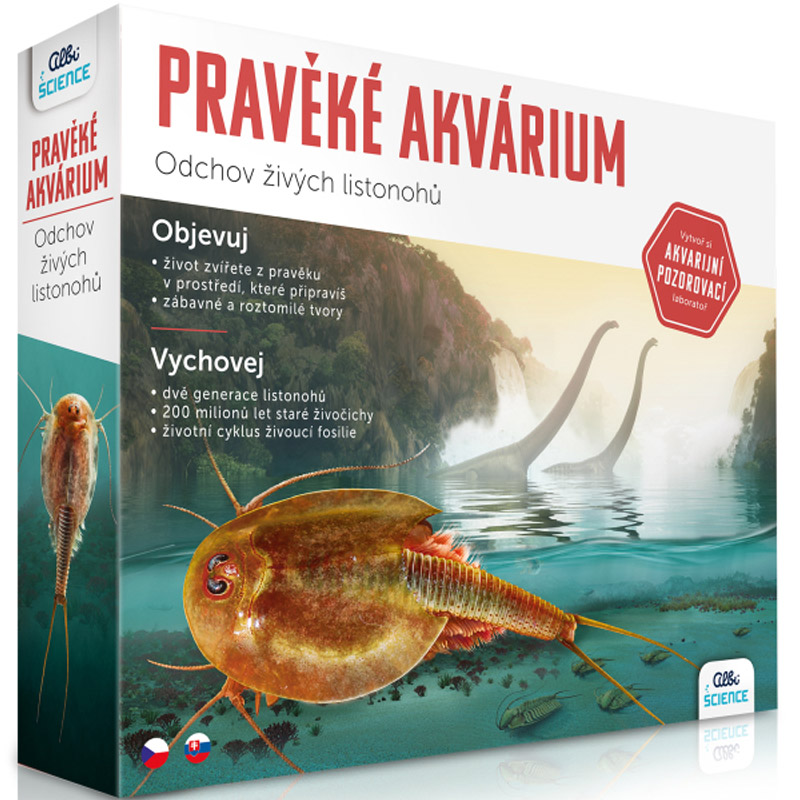 Pravěké akvárium - Odchov živých listonohů
