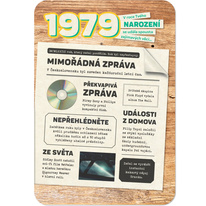 Retro přání - Narozeniny 1979