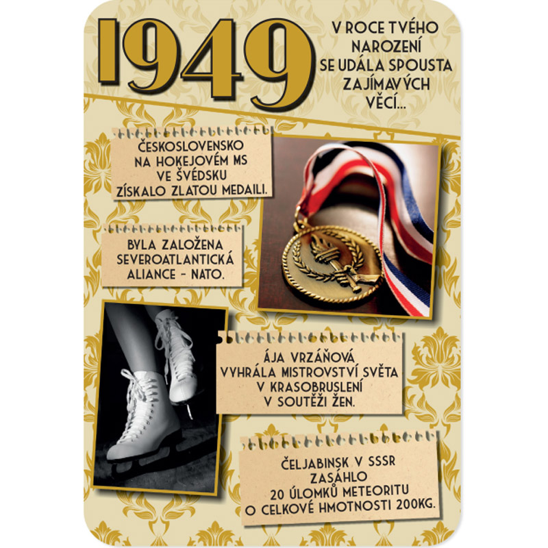 Retro přání - 1949