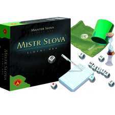 Mistr Slova - společenská hra s kostkami