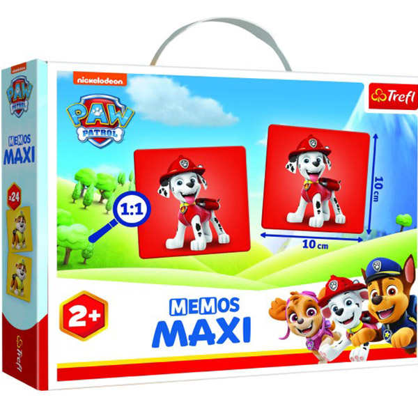 Pexeso Maxi Tlapková patrola/Paw Patrol 24 kusů