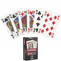 Poker společenská hra - karty v papírové krabičce