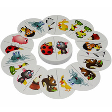 Kubíkovy hrátky se zvířátky 3v1 v plechové krabičce 