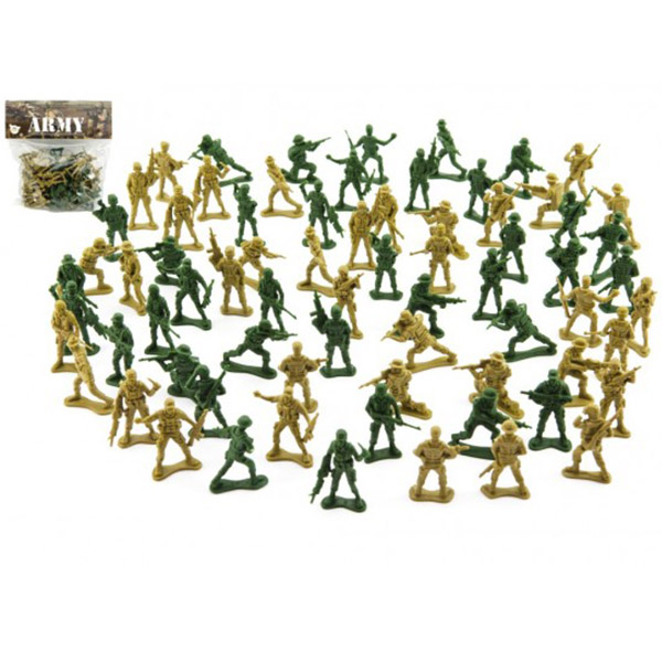 Sada figurek vojáků