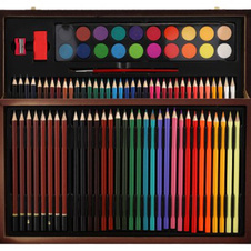 Sada na malování - Art box v dřevěném kufříku