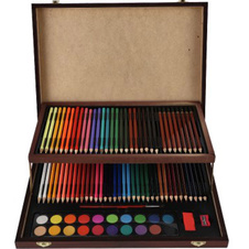 Sada na malování - Art box v dřevěném kufříku