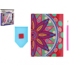 Kreativní sada - Diamantový deník květina