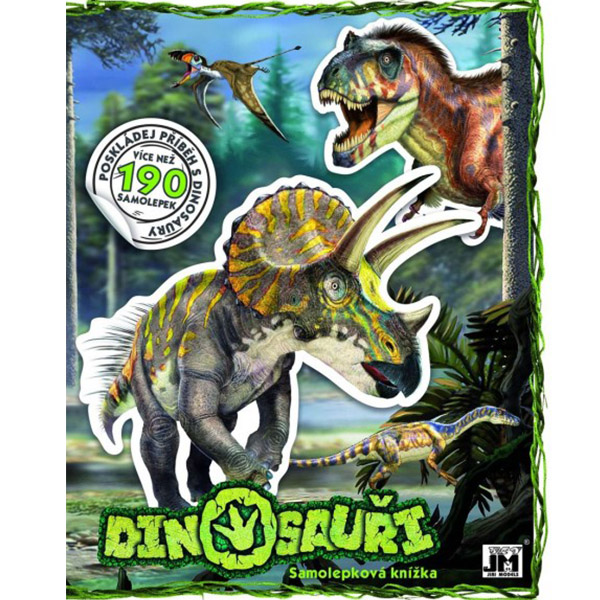 Samolepková knížka - Dinosauři
