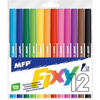 Fixy barevné 12 ks v plastovém sáčku