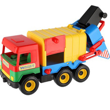 Auto middle Truck popelář plast 41 cm Wader