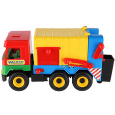 Auto middle Truck popelář plast 41 cm Wader