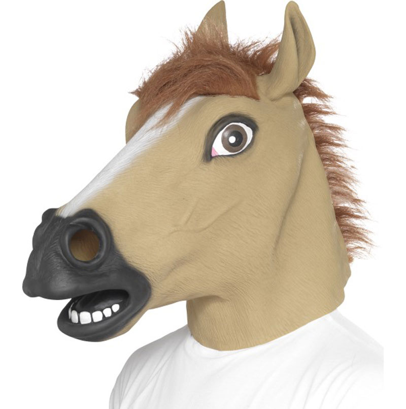 Karnevalová maska koně pro dospělé