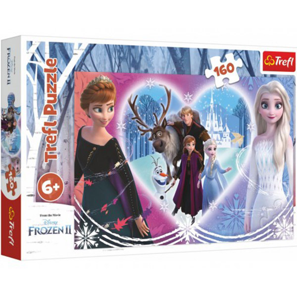 Puzzle Ledové království II Šťastné chvíle 160 dílků