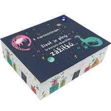 Hrací krabička k narozeninám - Dinosauři