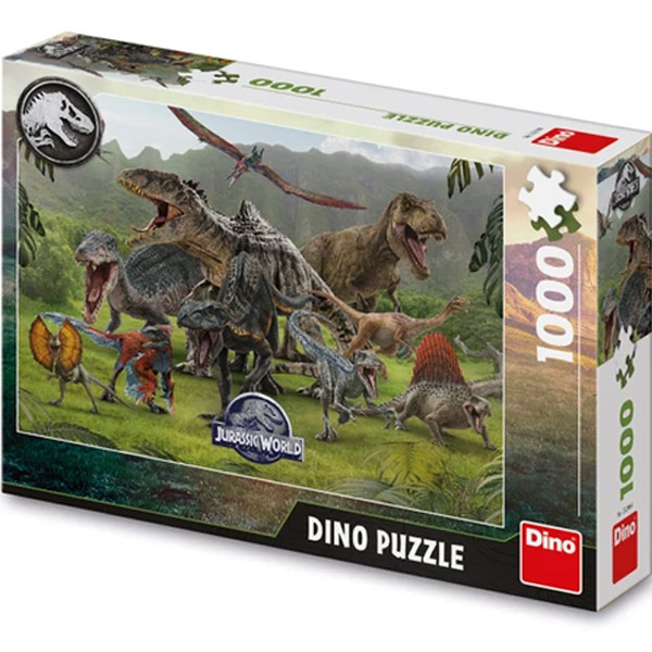 Puzzle Jurský Svět 1000 dílků