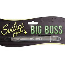 Svítící propiska s potiskem Big Boss