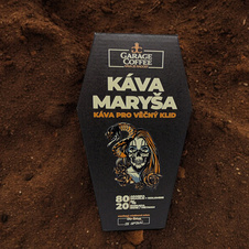 Káva pro věčný klid - rakvička Maryša