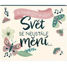 Hrací krabička - Svět se neustále mění