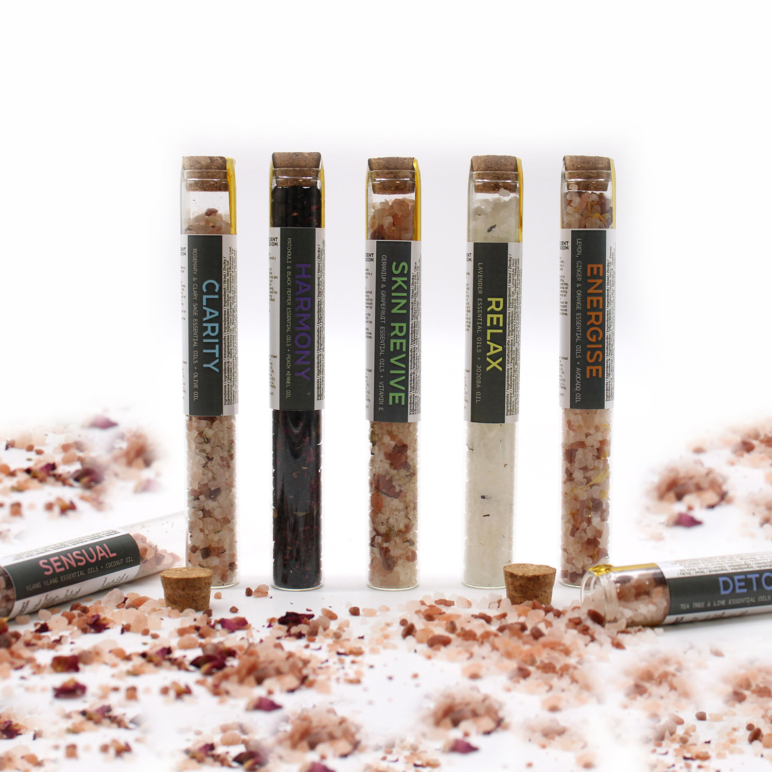 Koupelová sůl v ampulkách - Dárková sada