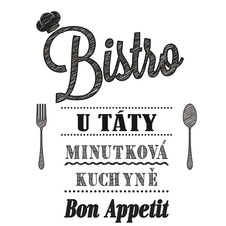 Kuchyňská zástěra - Bistro u táty