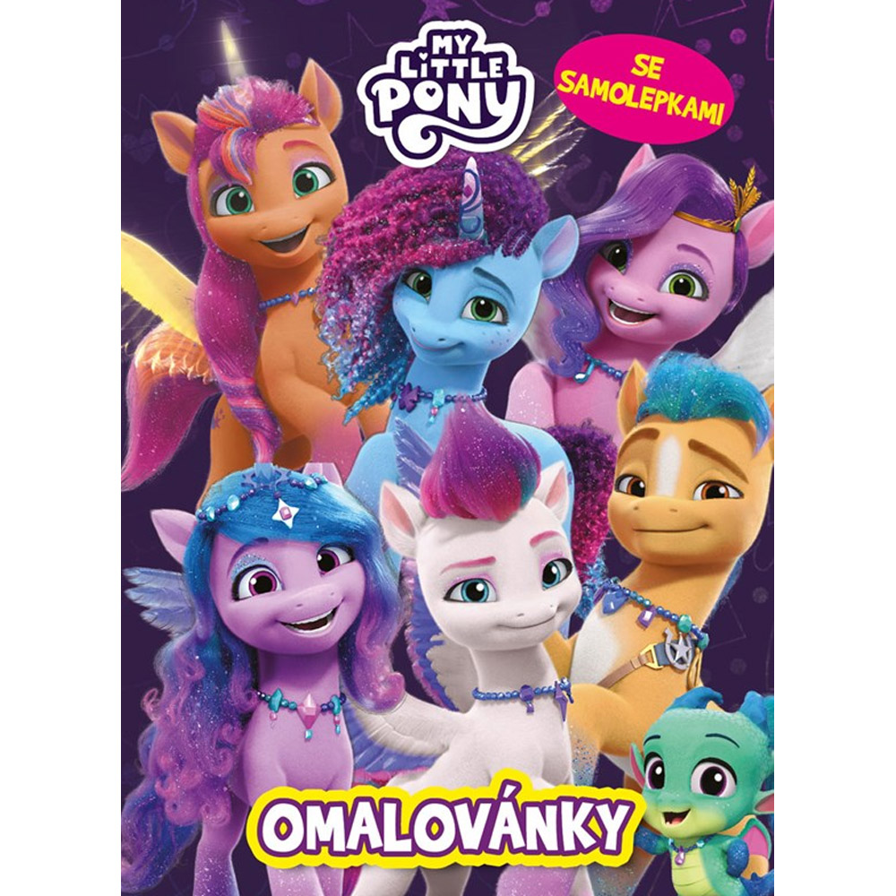 My Little Pony - Omalovánky se samolepkami
