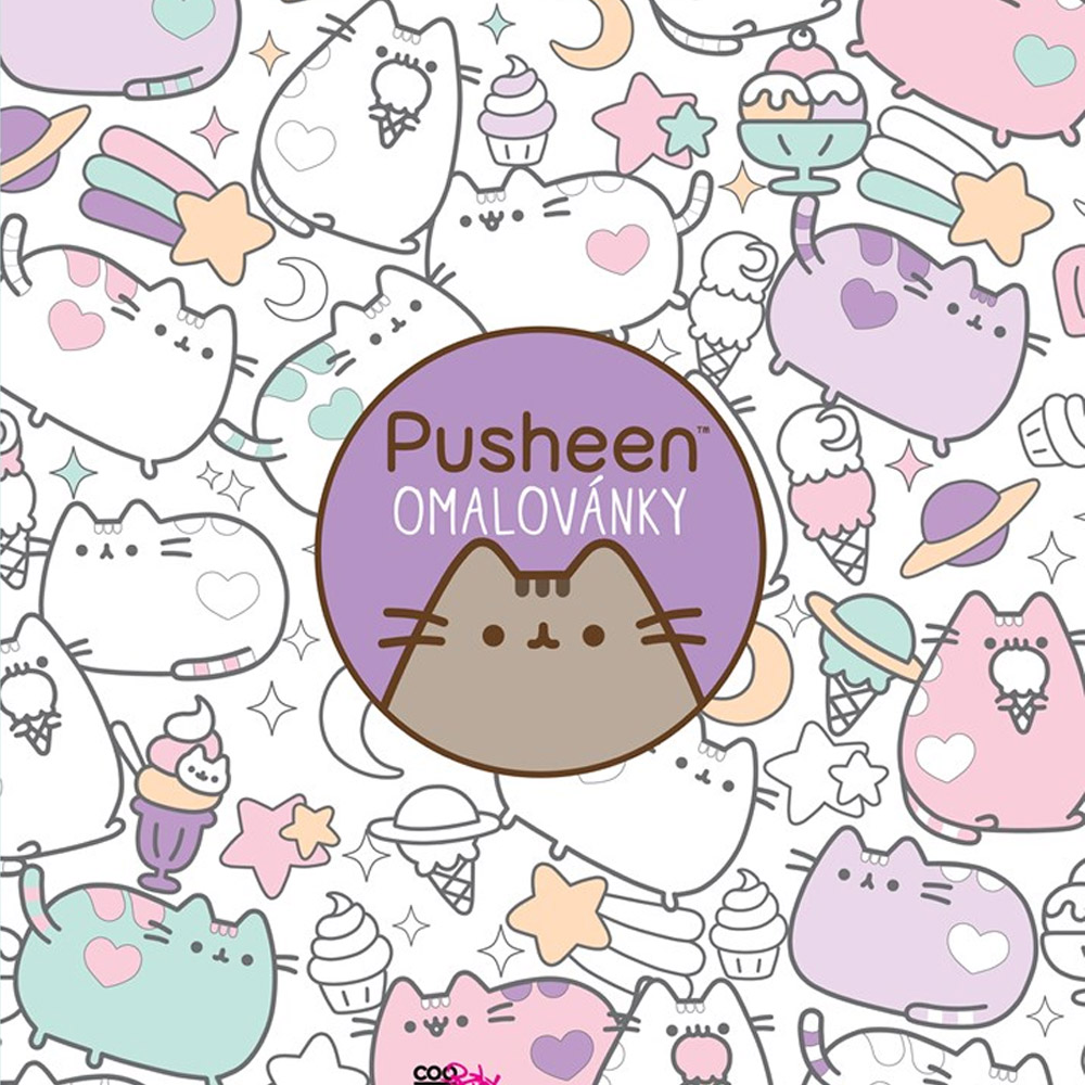 Pusheen - omalovánky