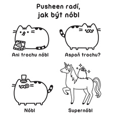 Pusheen - omalovánky