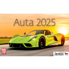 Kalendář stolní 2025 - Auta